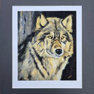 Limited Edition Fine Art Print - Majestic Wolf